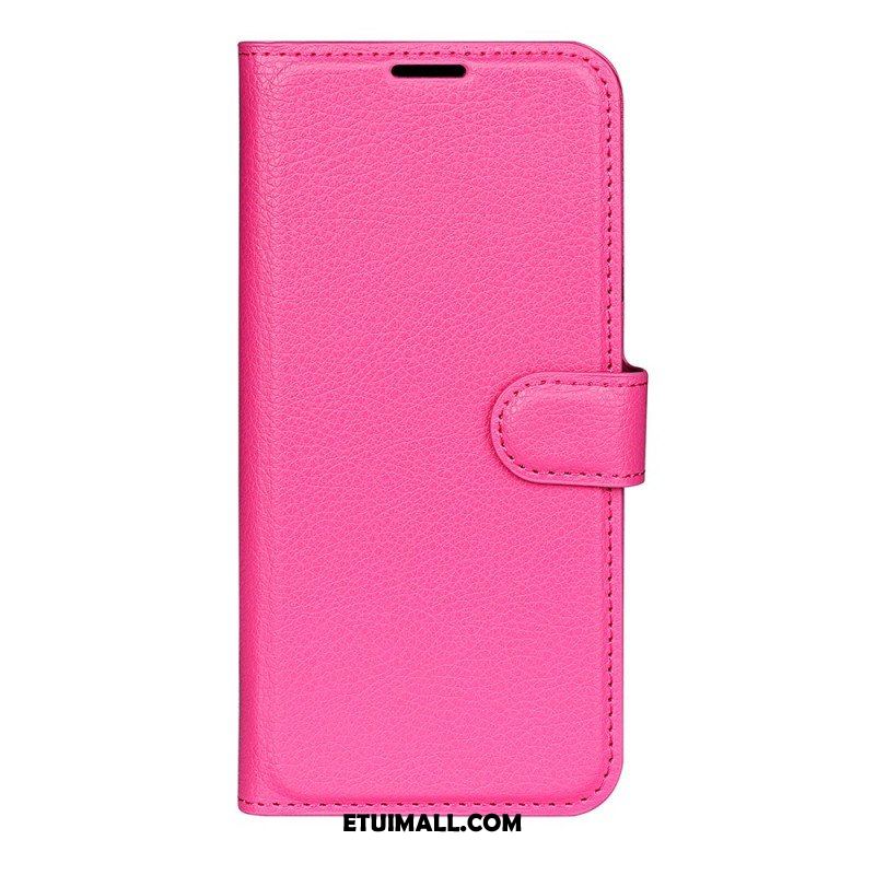 Etui Folio do Realme C35 Tekstura Liczi