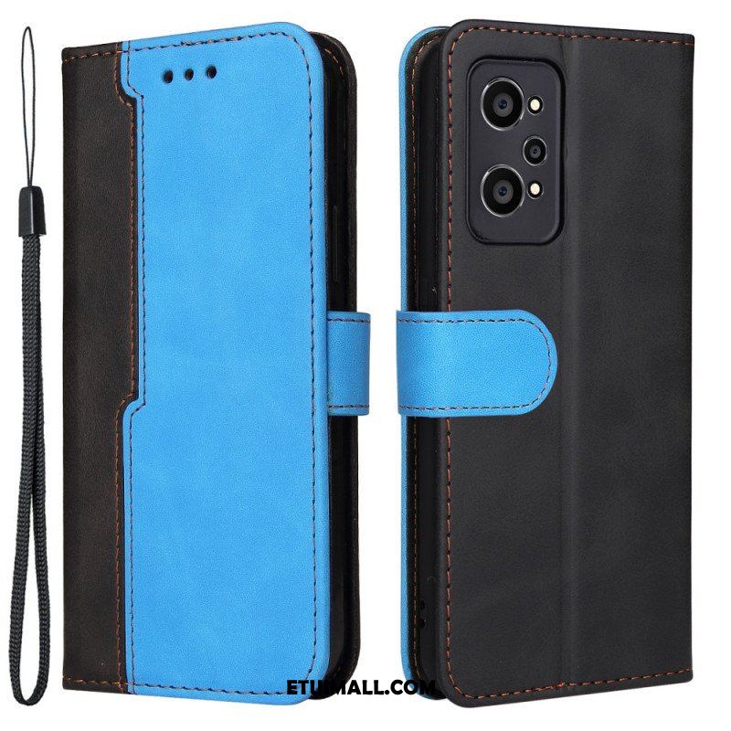 Etui Folio do Realme GT Neo 3T / Neo 2 Dwutonowy