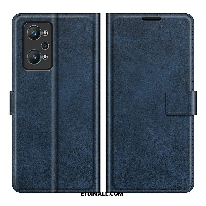 Etui Folio do Realme GT Neo 3T / Neo 2 Wąski Krój Ze Sztucznej Skóry