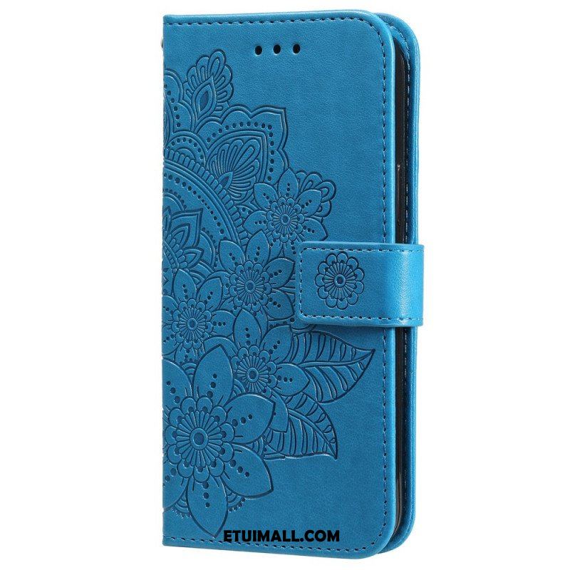 Etui Folio do Samsung Galaxy A13 5G / A04s Kwiatowa Mandala