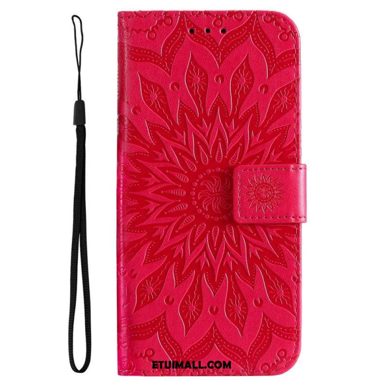 Etui Folio do Samsung Galaxy A14 / A14 5G Mandala Sun Ze Smyczą