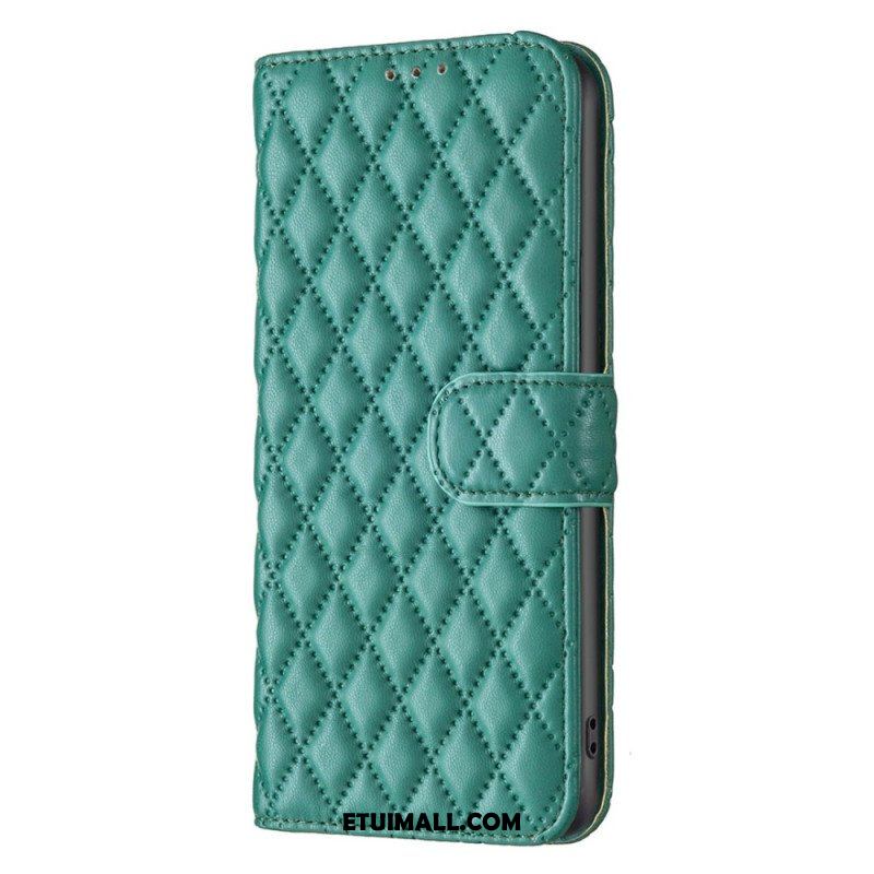 Etui Folio do Samsung Galaxy A14 / A14 5G Pikowany Styl