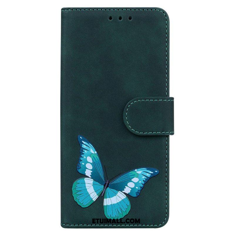 Etui Folio do Samsung Galaxy A14 / A14 5G Projekt Motyla