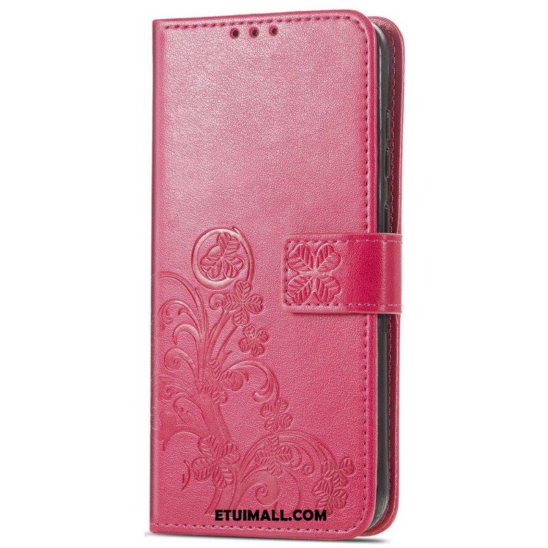 Etui Folio do Samsung Galaxy A14 / A14 5G Streszczenie Kwiaty