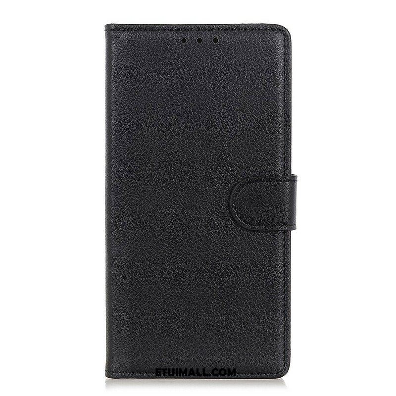Etui Folio do Samsung Galaxy A42 5G Tekstura Liczi