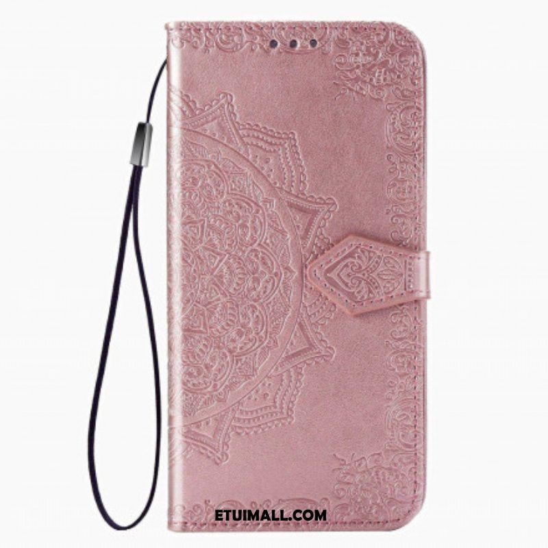 Etui Folio do Samsung Galaxy A51 5G Średniowiecze Mandali