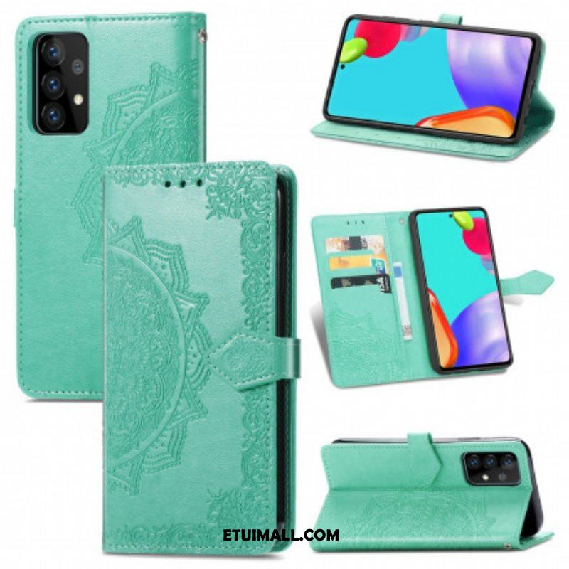 Etui Folio do Samsung Galaxy A52 4G / A52 5G / A52s 5G Średniowiecze Mandali