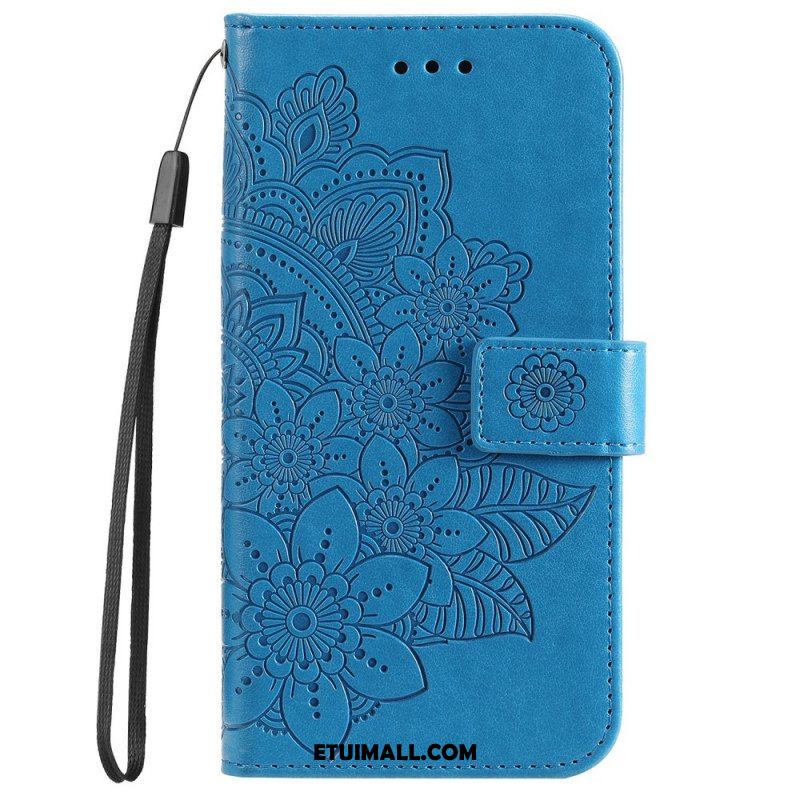 Etui Folio do Samsung Galaxy A53 5G Kwiatowa Mandala