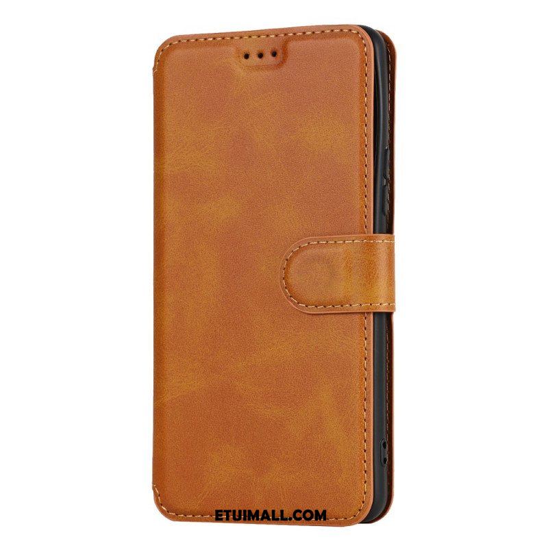 Etui Folio do Samsung Galaxy A53 5G Skórzany Styl Retro