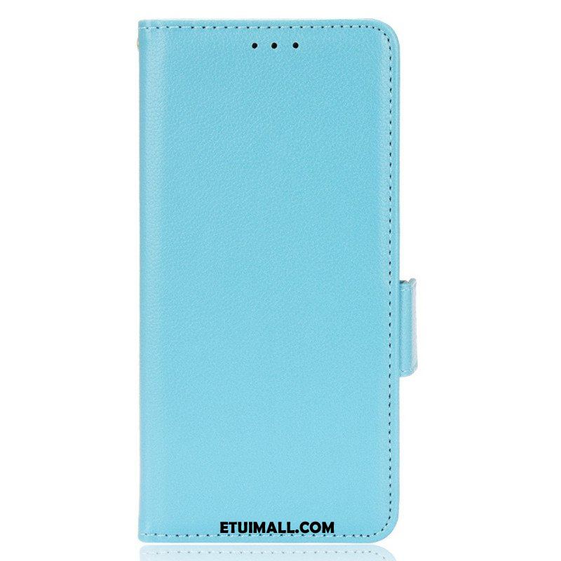 Etui Folio do Samsung Galaxy A53 5G Tradycyjna Sztuczna Skóra Liczi