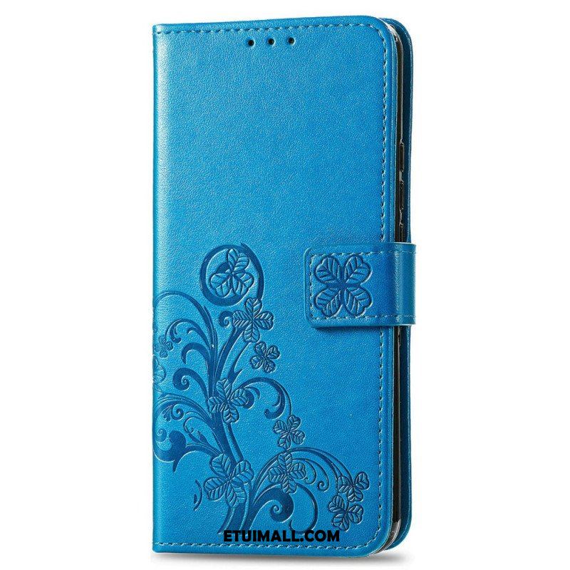 Etui Folio do Samsung Galaxy A54 5G Czterolistna Koniczyna