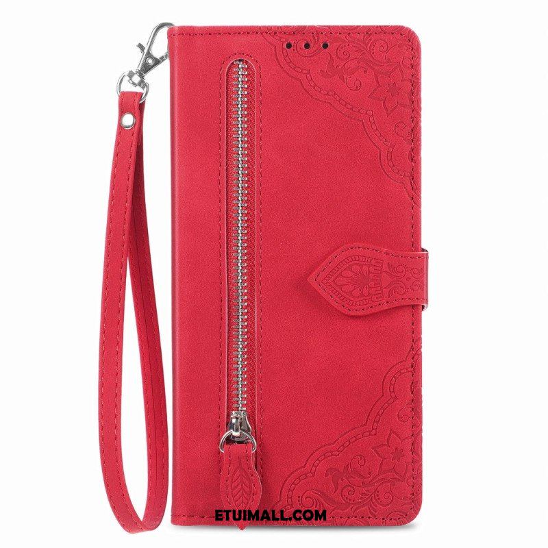 Etui Folio do Samsung Galaxy A54 5G Koronkowa Portmonetka