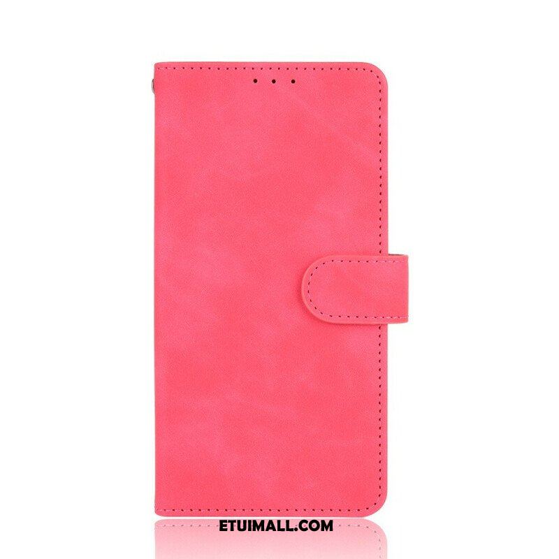 Etui Folio do Samsung Galaxy M12 / A12 Dotyk Skóry