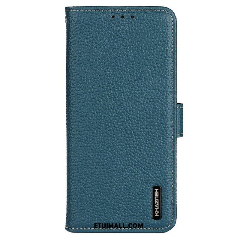 Etui Folio do Samsung Galaxy M13 Khazneh Skóra Liczi