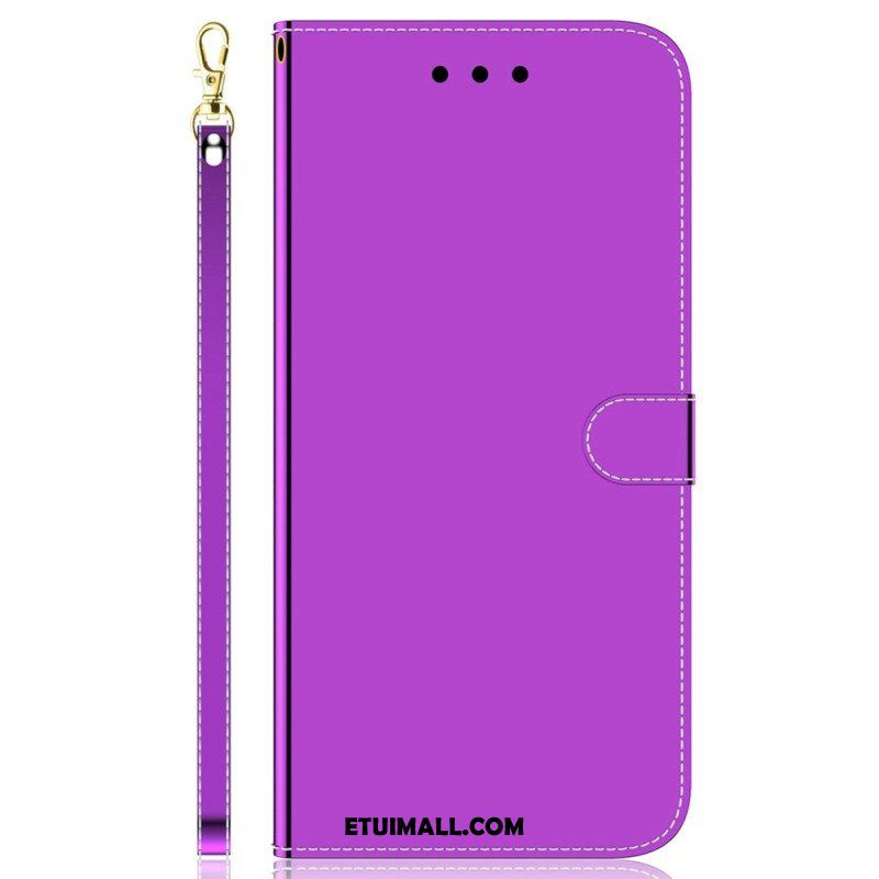 Etui Folio do Samsung Galaxy M13 Lustro I Smycz