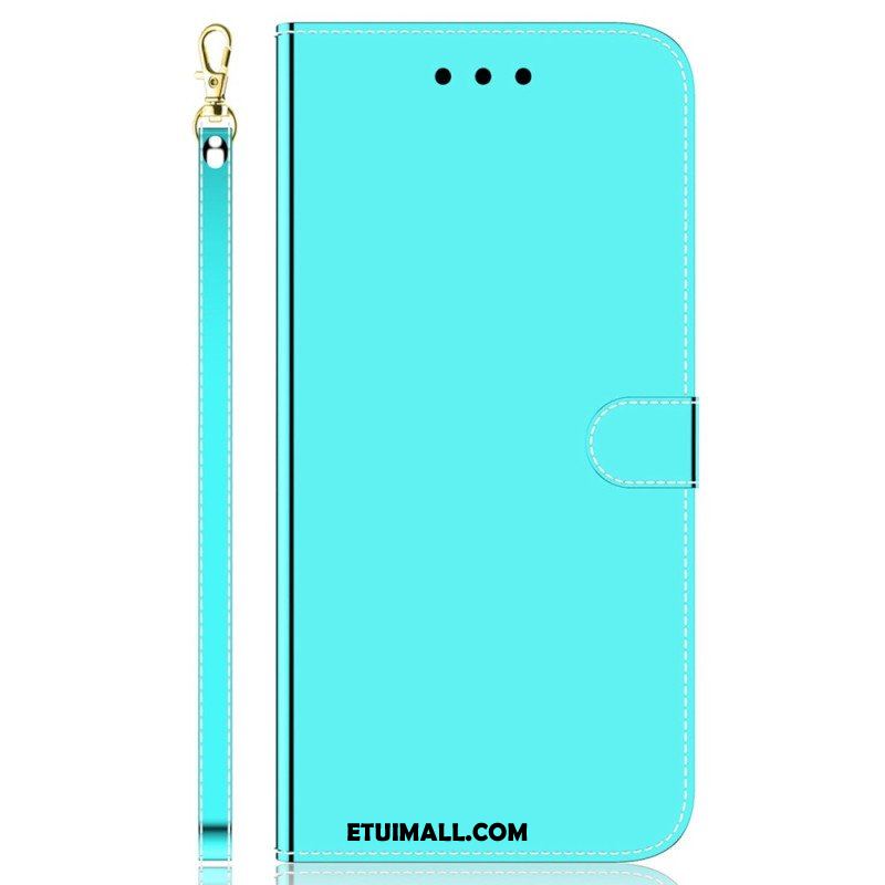 Etui Folio do Samsung Galaxy M13 Lustro I Smycz