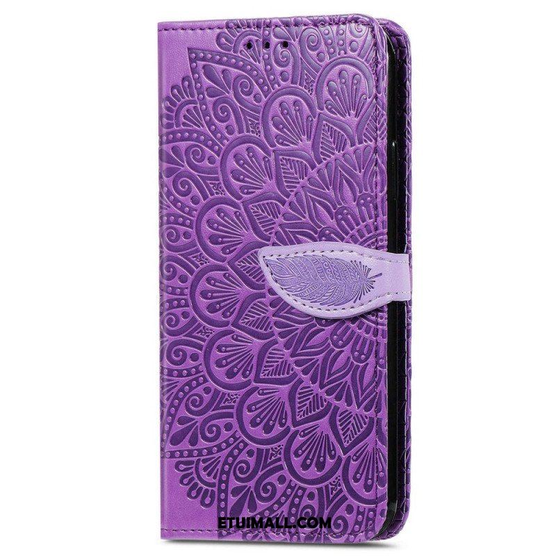 Etui Folio do Samsung Galaxy M13 Plemienne Liście