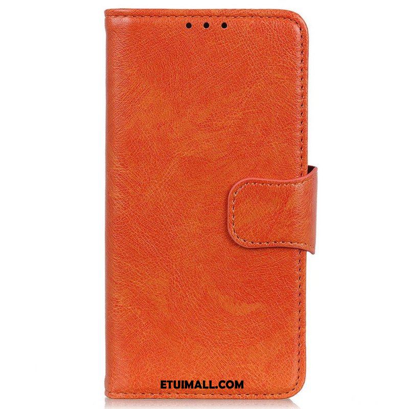 Etui Folio do Samsung Galaxy M13 Prawdziwa Skóra Nappa