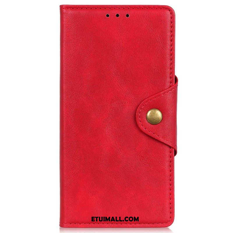 Etui Folio do Samsung Galaxy M13 Przycisk Zapięcia