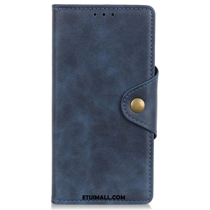 Etui Folio do Samsung Galaxy M13 Przycisk Zapięcia