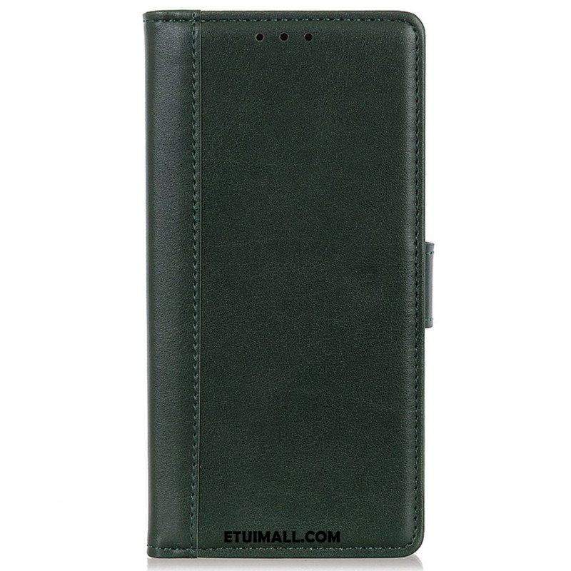 Etui Folio do Samsung Galaxy M13 Stylizacja Skóry