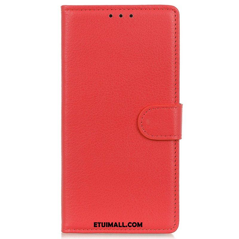 Etui Folio do Samsung Galaxy M13 Tradycyjna Sztuczna Skóra