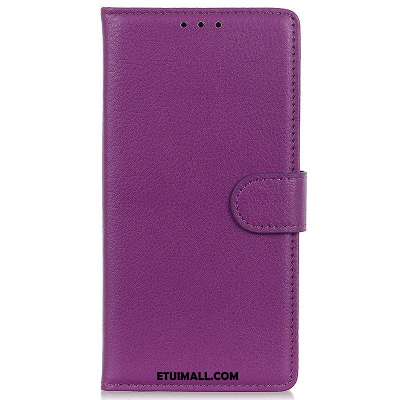 Etui Folio do Samsung Galaxy M13 Tradycyjna Sztuczna Skóra