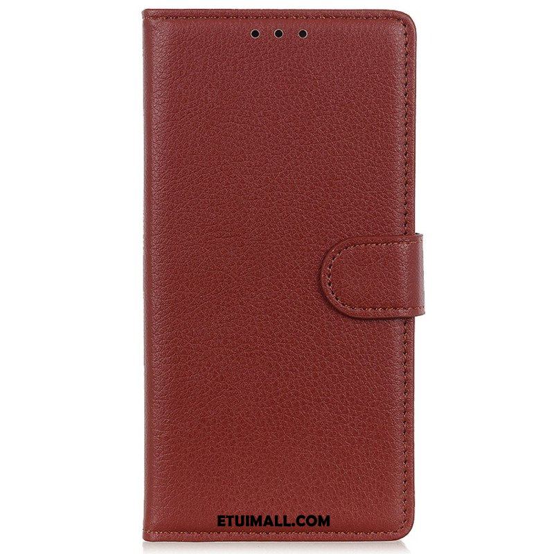 Etui Folio do Samsung Galaxy M13 Tradycyjna Sztuczna Skóra