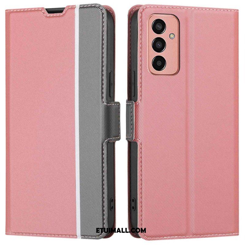 Etui Folio do Samsung Galaxy M13 Ultra Cienki Dwukolorowy