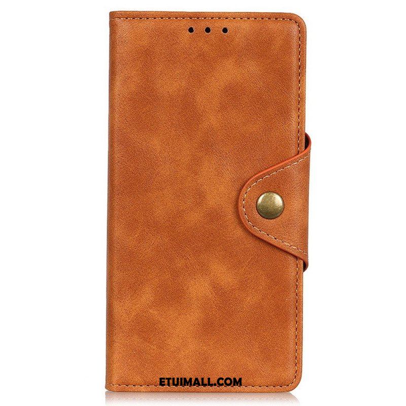 Etui Folio do Samsung Galaxy M23 5G Przycisk Magnetyczny