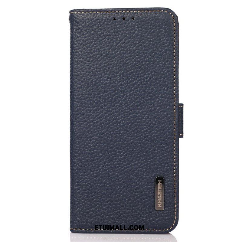 Etui Folio do Samsung Galaxy M23 5G Skóra Liczi Khazneh Rfid