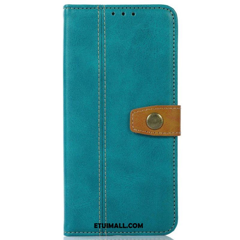 Etui Folio do Samsung Galaxy M23 5G Taśma Tapicerska