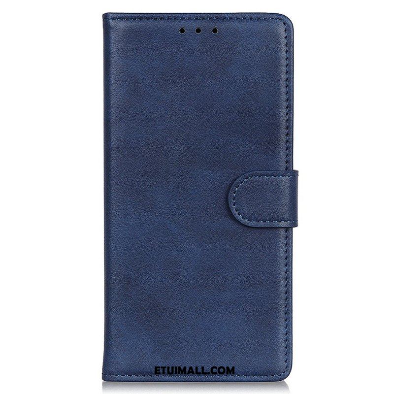 Etui Folio do Samsung Galaxy M33 5G Matowa Sztuczna Skóra