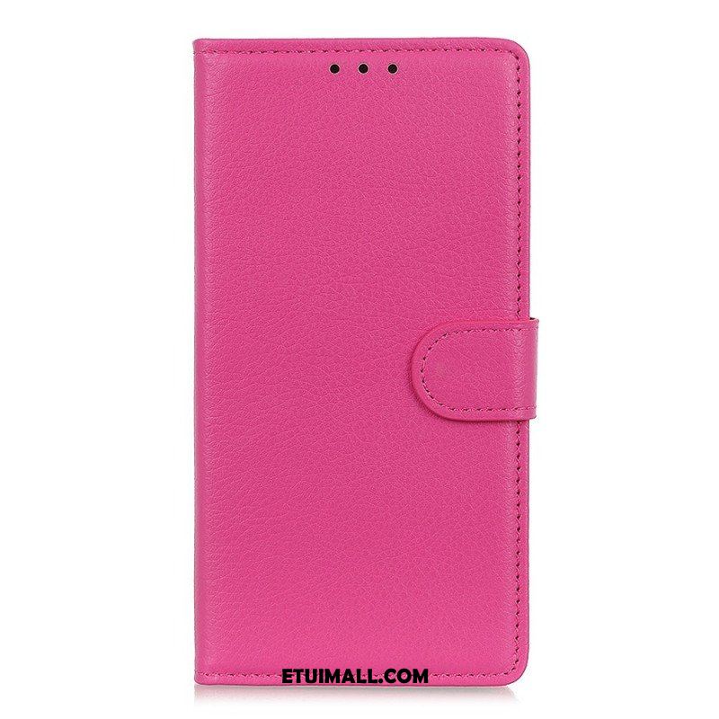 Etui Folio do Samsung Galaxy M33 5G Tradycyjna Sztuczna Skóra