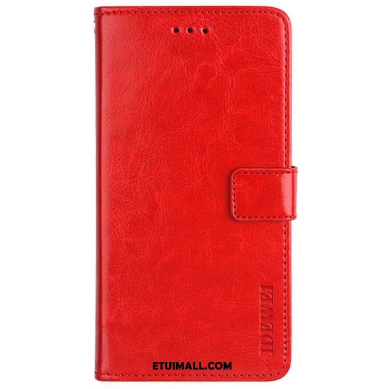 Etui Folio do Samsung Galaxy M52 5G Imitacja Skóry Idewei