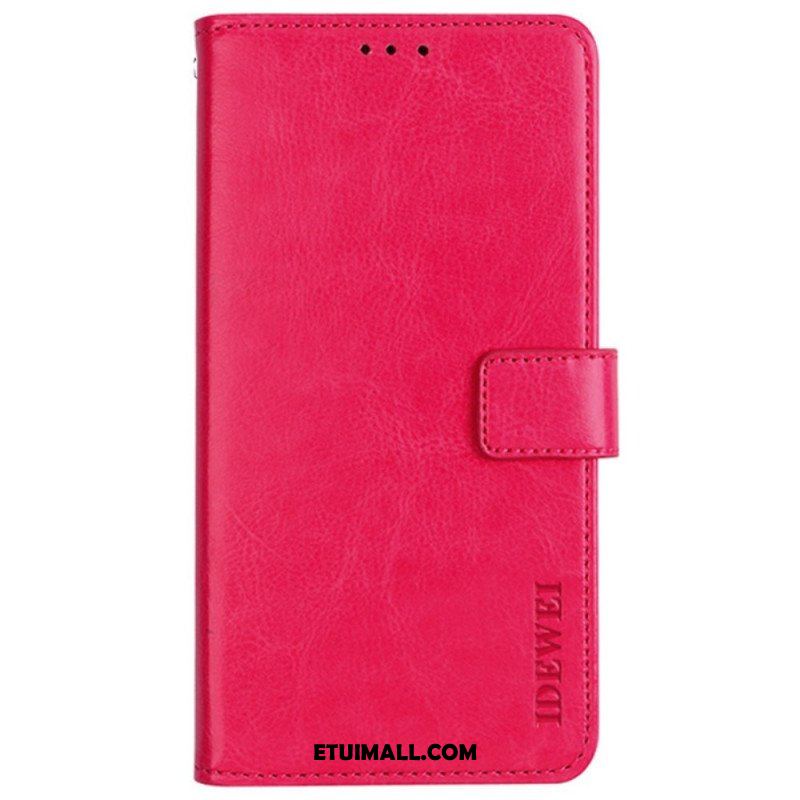 Etui Folio do Samsung Galaxy M52 5G Imitacja Skóry Idewei