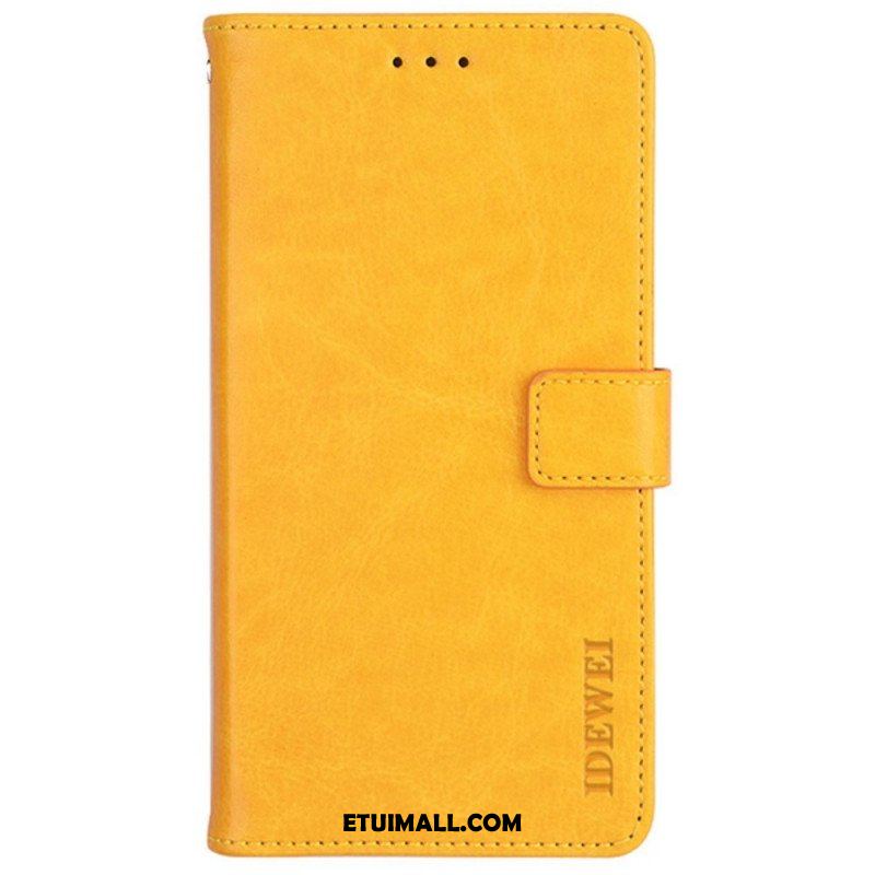 Etui Folio do Samsung Galaxy M52 5G Imitacja Skóry Idewei