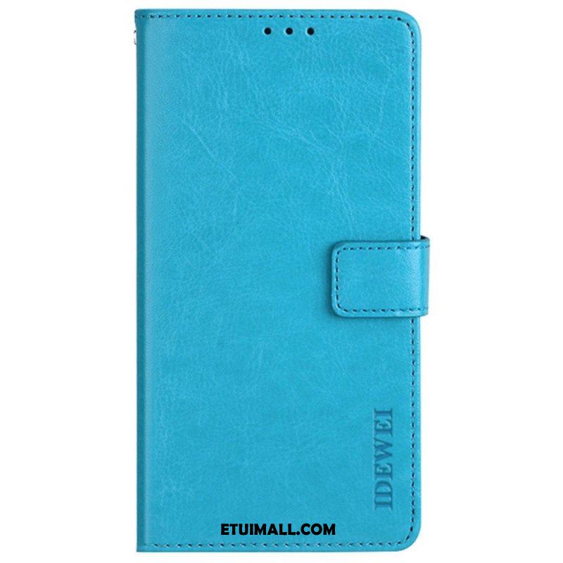 Etui Folio do Samsung Galaxy M52 5G Imitacja Skóry Idewei