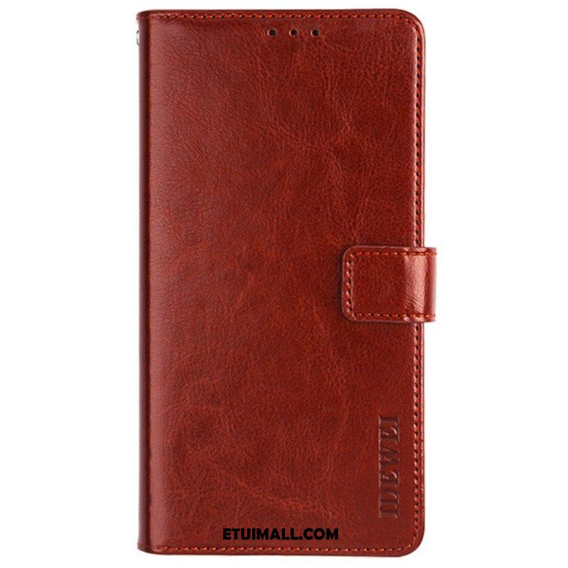 Etui Folio do Samsung Galaxy M52 5G Imitacja Skóry Idewei