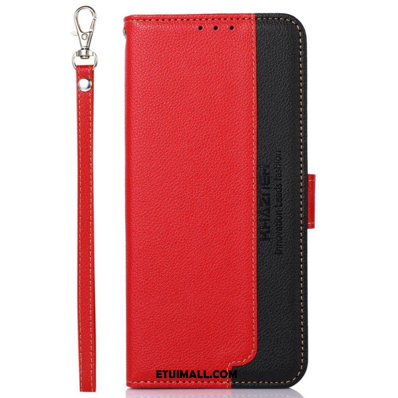 Etui Folio do Samsung Galaxy M52 5G Rfid Khazneh W Stylu Liczi