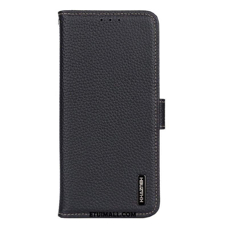 Etui Folio do Samsung Galaxy M53 5G Khazneh Skóra Liczi