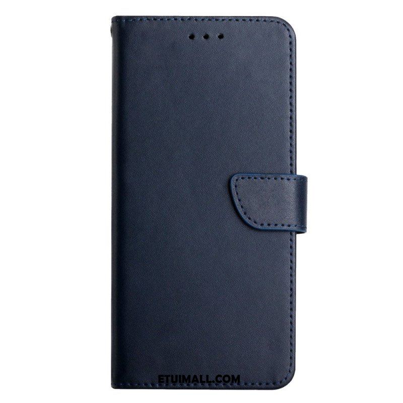 Etui Folio do Samsung Galaxy M53 5G Prawdziwa Skóra Nappa