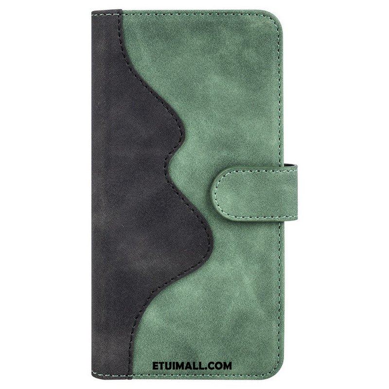 Etui Folio do Samsung Galaxy M53 5G Skórzany Styl Fali