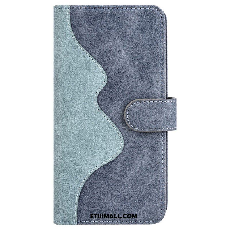 Etui Folio do Samsung Galaxy M53 5G Skórzany Styl Fali