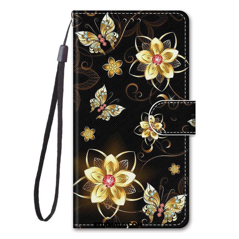 Etui Folio do Samsung Galaxy S21 5G Magiczne Kwiaty