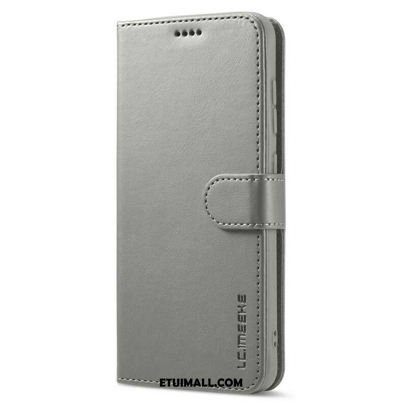 Etui Folio do Samsung Galaxy S21 FE Lc.imeeke Efekt Skóry