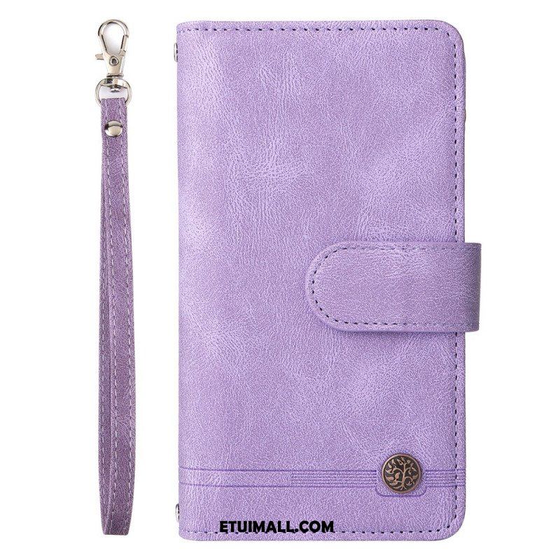 Etui Folio do Samsung Galaxy S22 5G Biznes Wielofunkcyjny