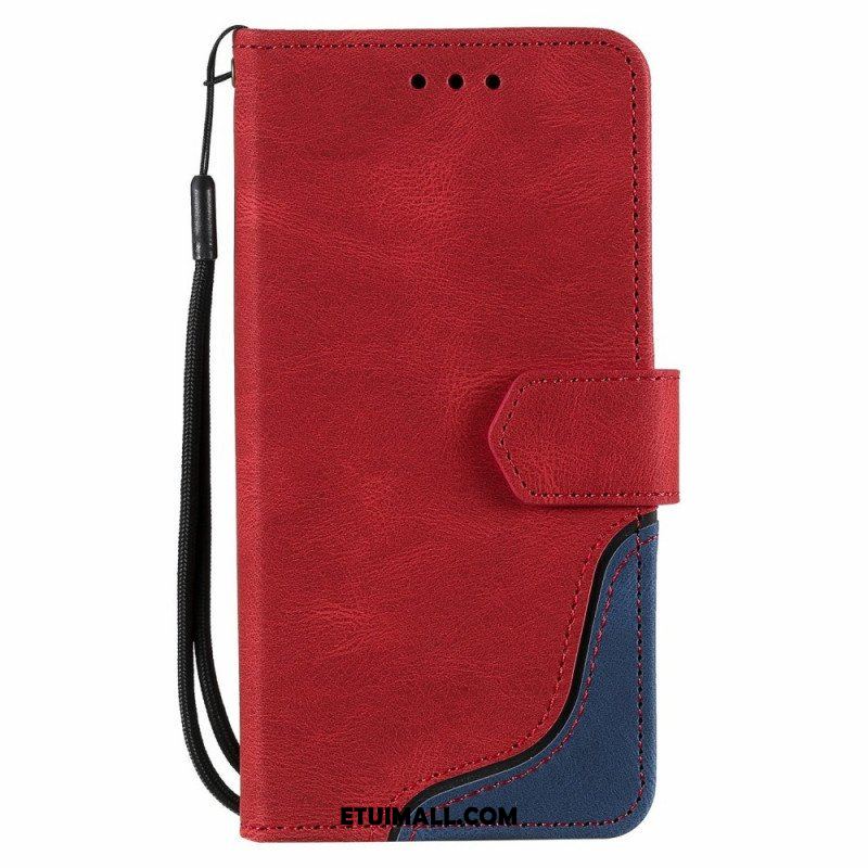 Etui Folio do Samsung Galaxy S22 Ultra 5G Fala W Dotyku Skóry