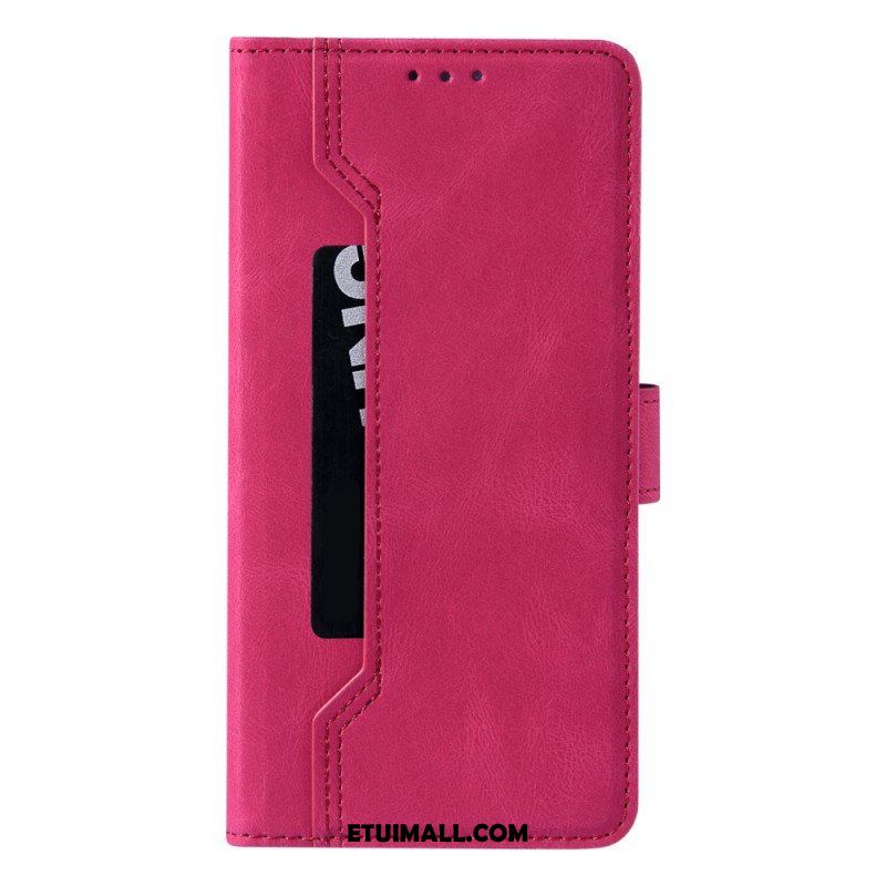 Etui Folio do Samsung Galaxy S22 Ultra 5G Posiadacz Karty Z Przodu