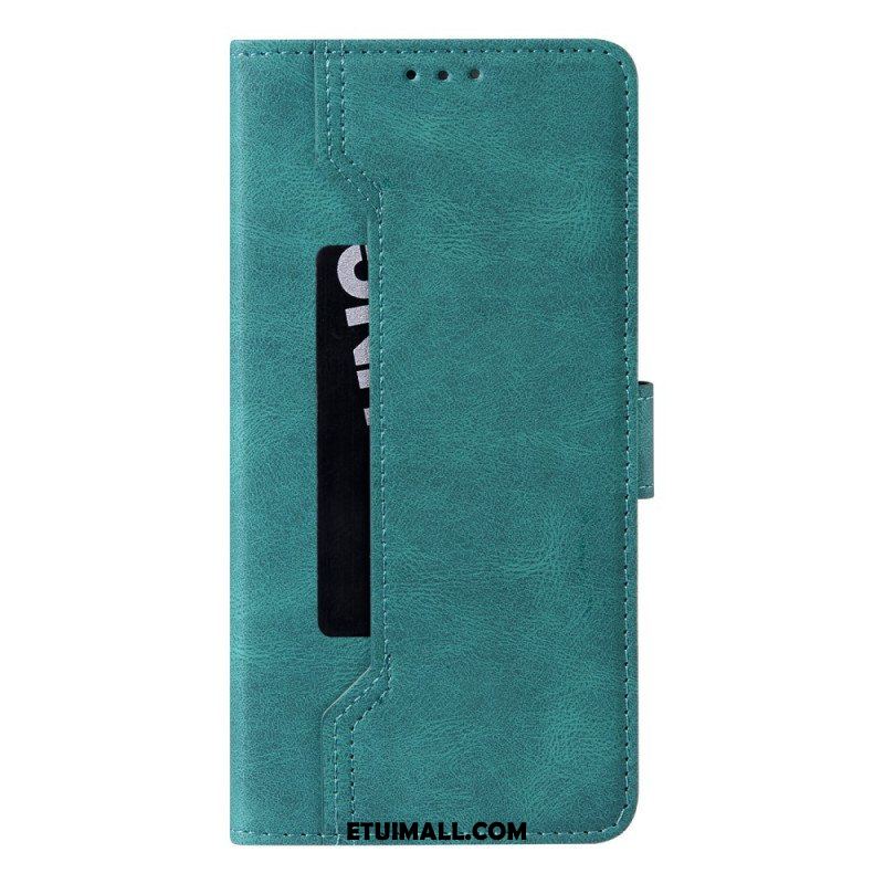 Etui Folio do Samsung Galaxy S22 Ultra 5G Posiadacz Karty Z Przodu